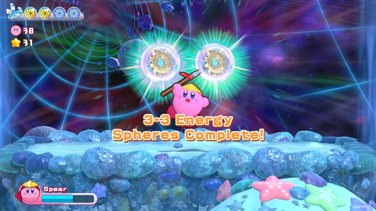 Kirby's Return to Dreamland Deluxe: 3-3 Energy Sphere Locations - Gameranx