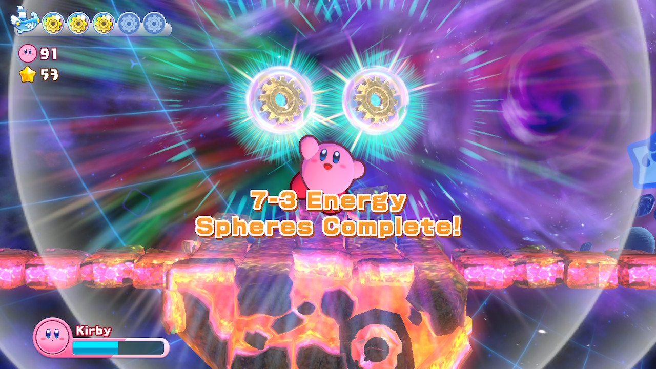 Kirby's Return to Dreamland Deluxe: 7-3 Energy Sphere Locations - Gameranx