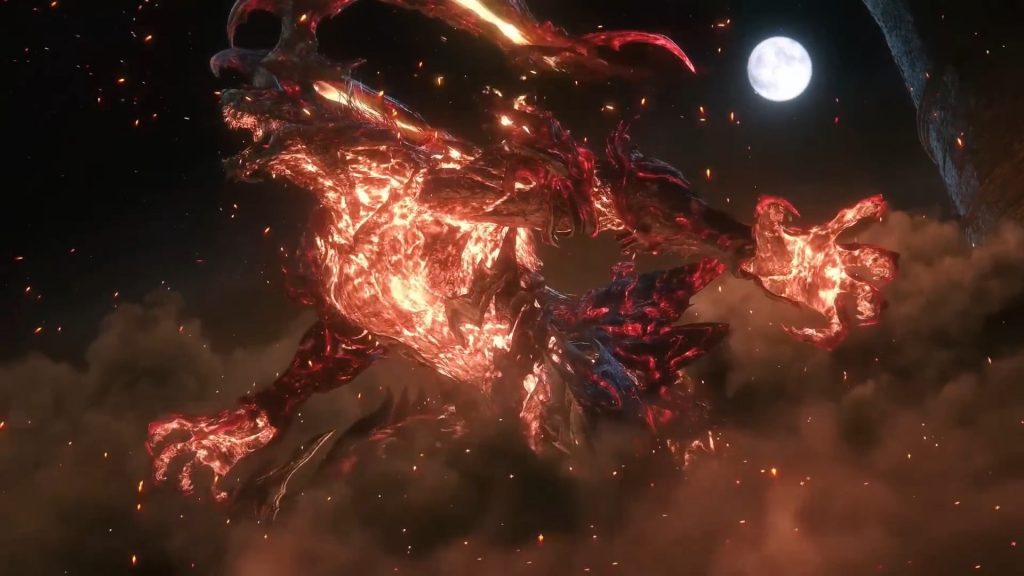Ifrit appears in Final Fantasy 16