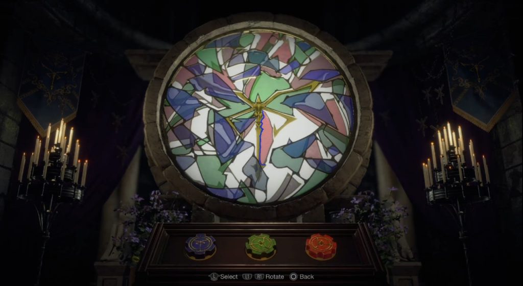 Resident Evil 4 Stained Glass Church Puzzle Solution