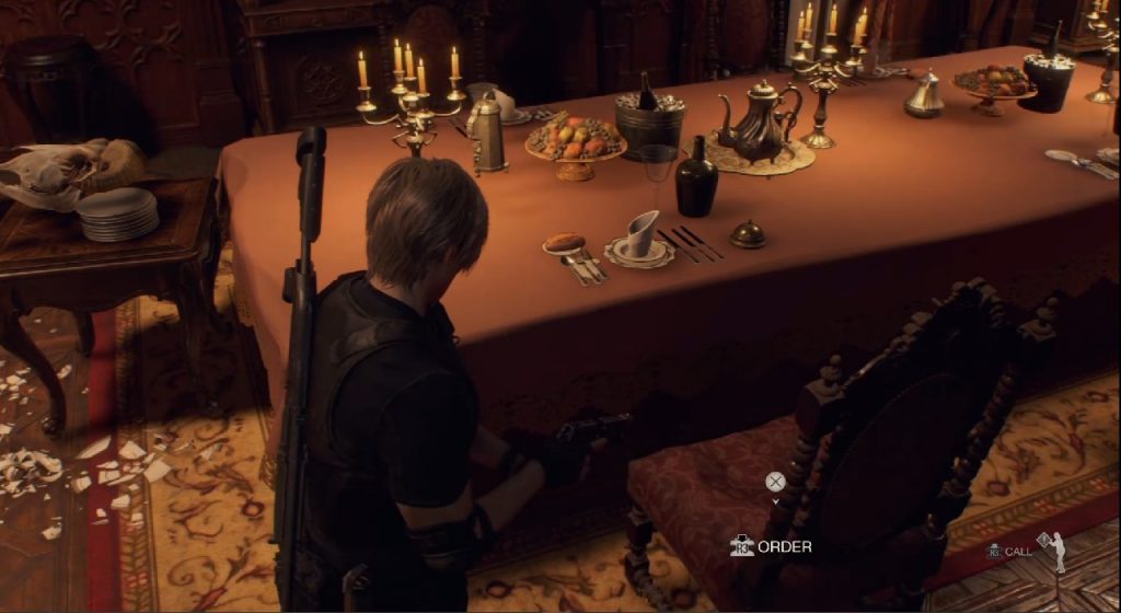 Resident Evil 4 Remake Dining Hall Puzzle Solution