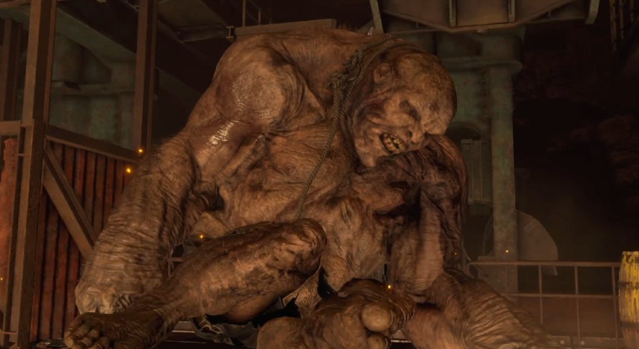 Resident Evil 4 Remake El Gigante Duo boss fight