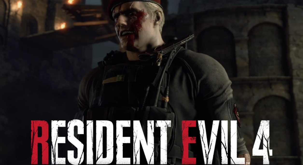 Resident Evil 4 Remake - Krauser Boss Fight & Transformation (4K 60FPS) 