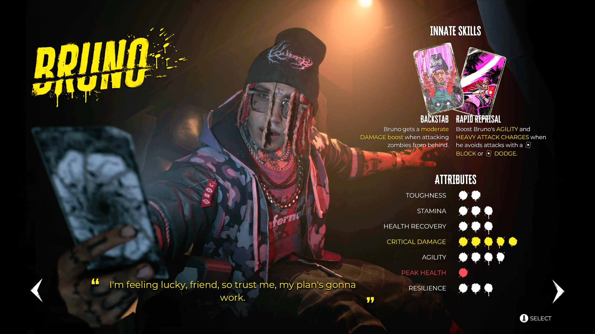 Dead Island 2 Attributes Explained How to Pick a Character Gameranx