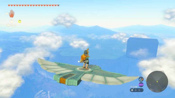 Legend Of Zelda: Tears Of The Kingdom - Glide Across The Sky Infinitely 