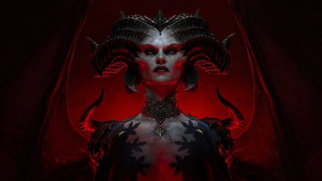 Imagem do herói Lilith para Diablo 4