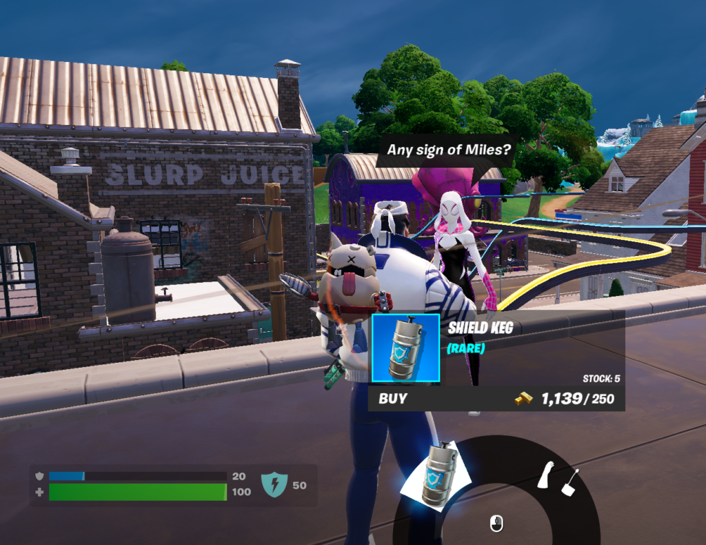 Fortnite Spider Gwen location