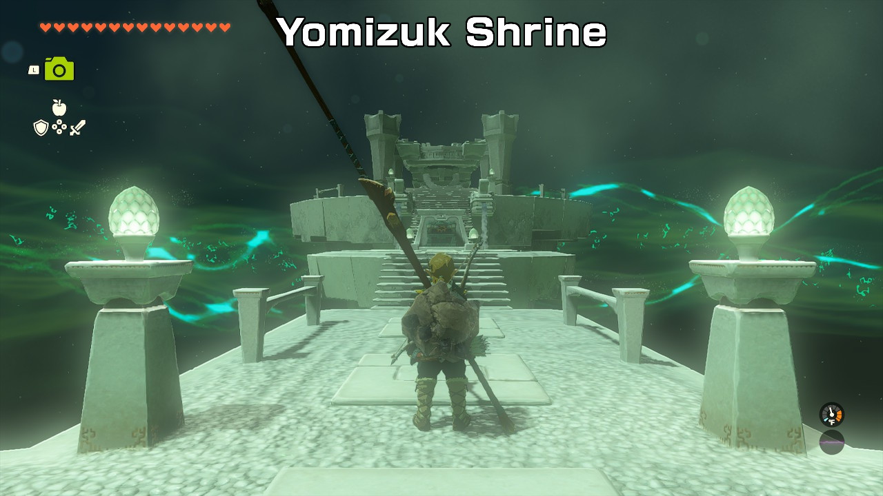 The Legend of Zelda Tears of the Kingdom Upland Zorana Shrine