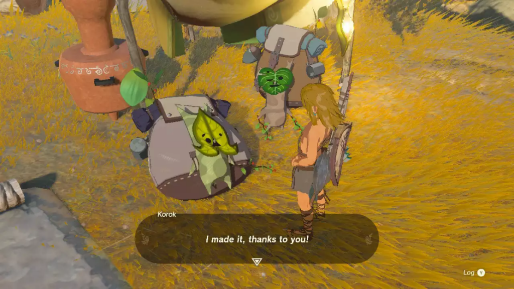 I love this game so much #zelda #totk #korok #tearsofthekingdom