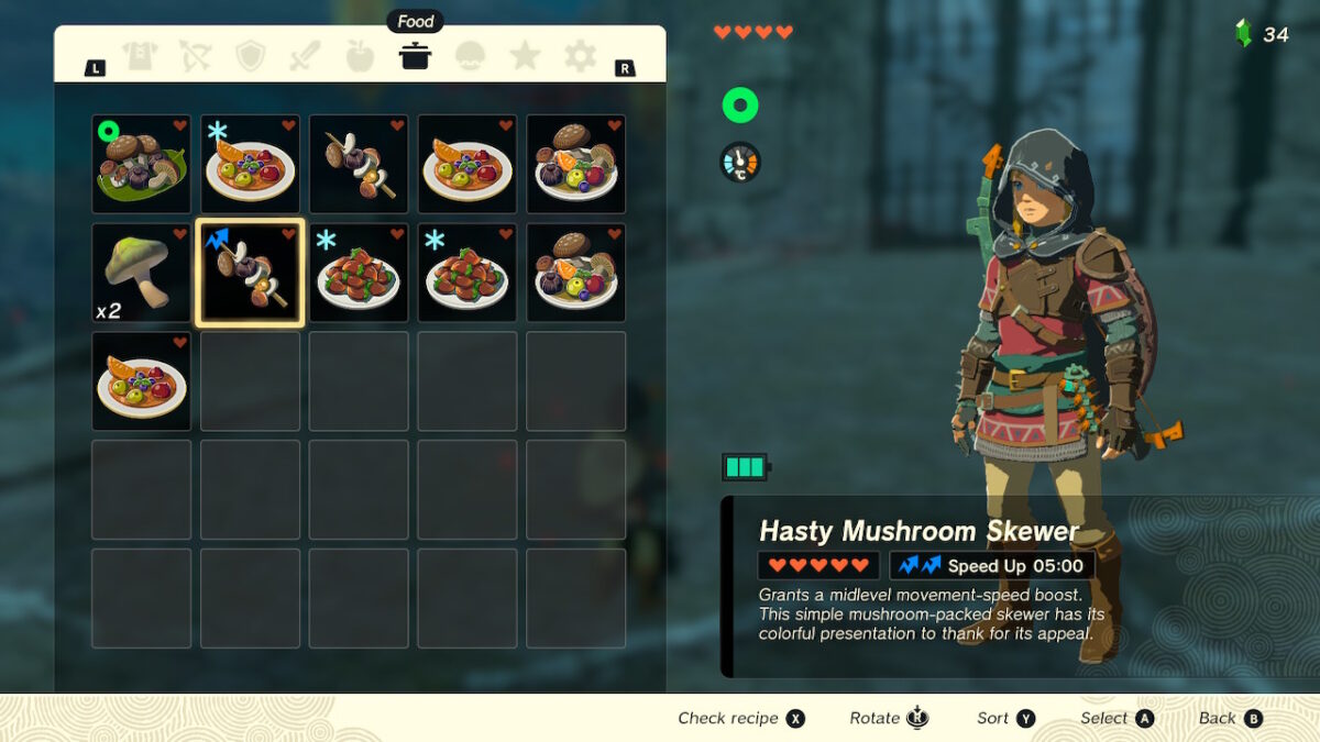 Legend Of Zelda Tears Of The Kingdom Guide To Cooking Tips