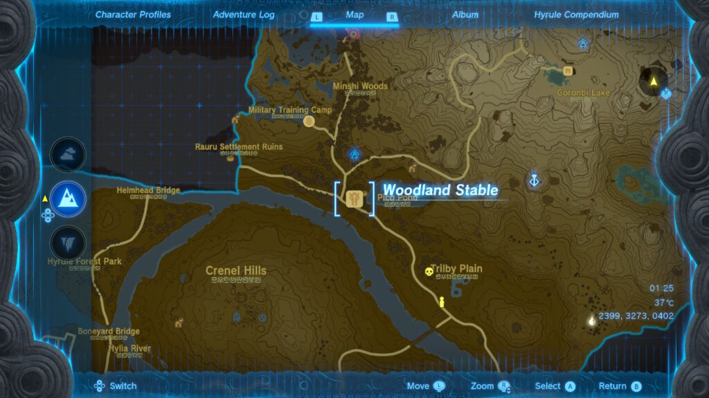 Zelda: Breath of the Wild - Lost Woods route directions and how to reach  Korok Forest