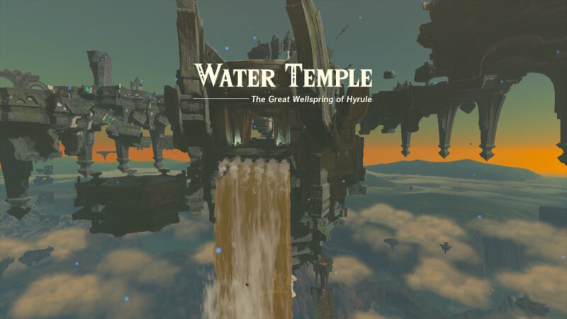 Legend of Zelda: Tears of the Kingdom - Water Temple Walkthrough ...