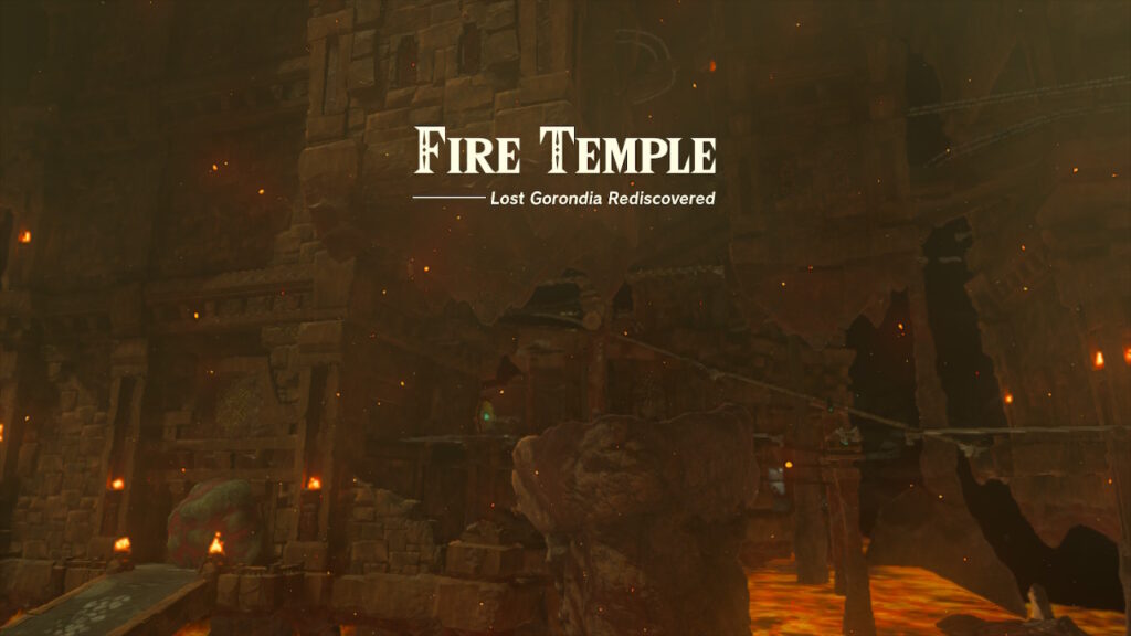 Fire Temple in Legend of Zelda: Tears of the Kingdom