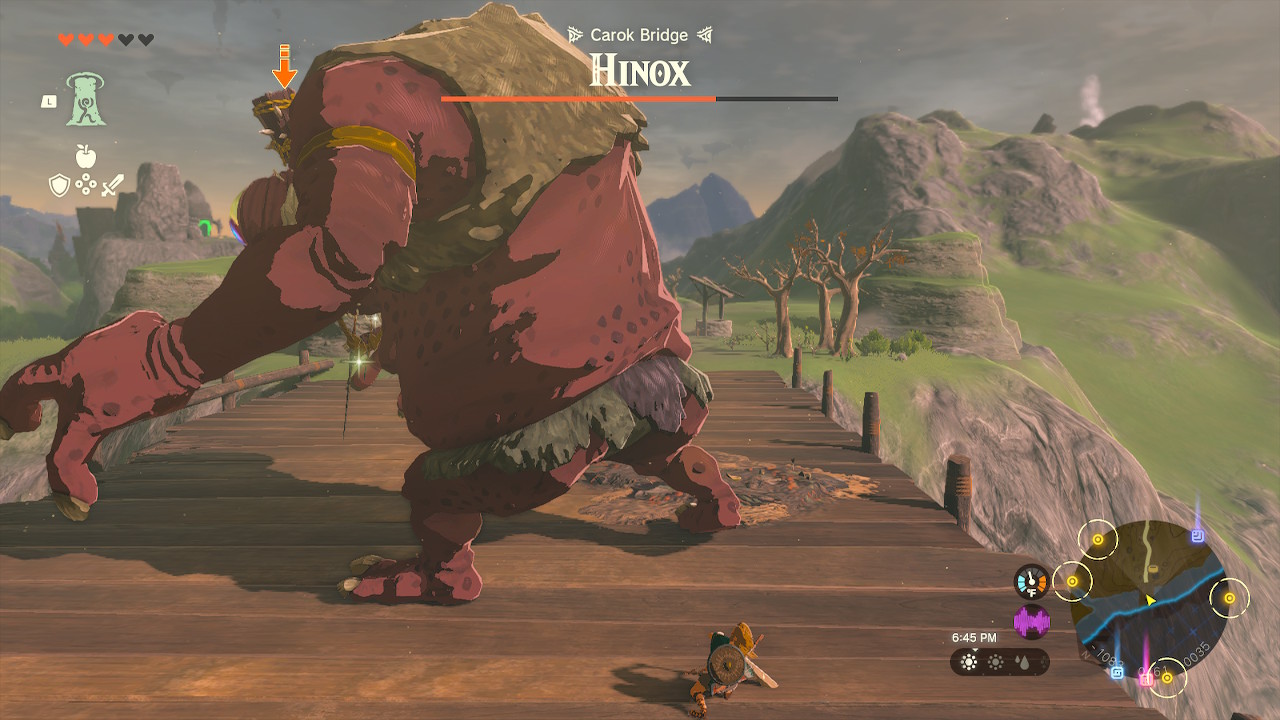 Legend Of Zelda Tears Of The Kingdom How To Defeat Hinox Overworld