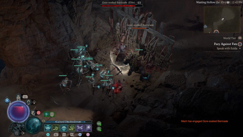 Diablo 4 Fury Against Fate bugged barrier
