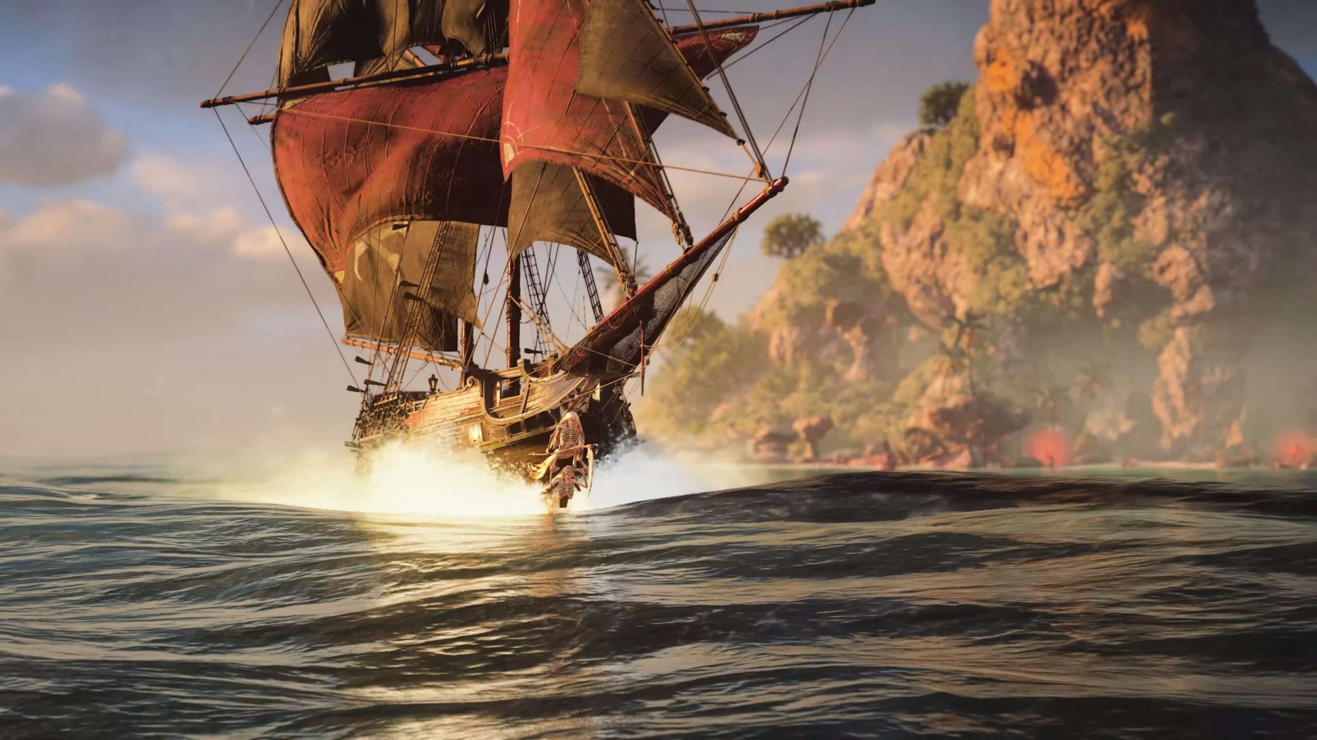 Skull & Bones development is going well and it has a planned release  window