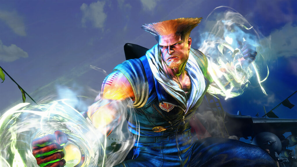 Street Fighter 6 Guile using Super 2