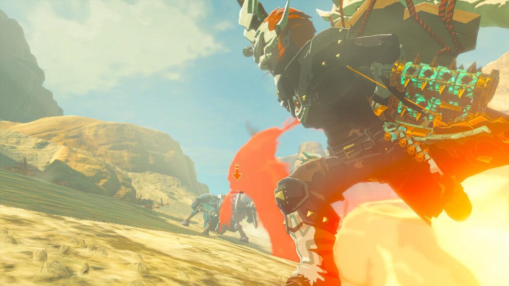 Tears Of The Kingdom Lynel Dodge Fire