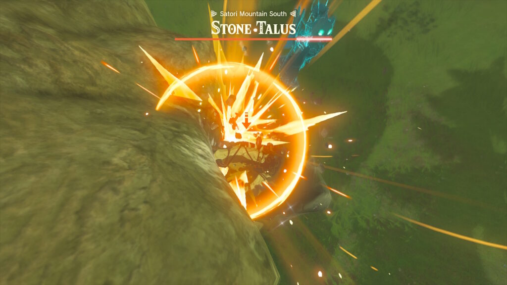 Tears Of The Kingdom Stone Talus Attack