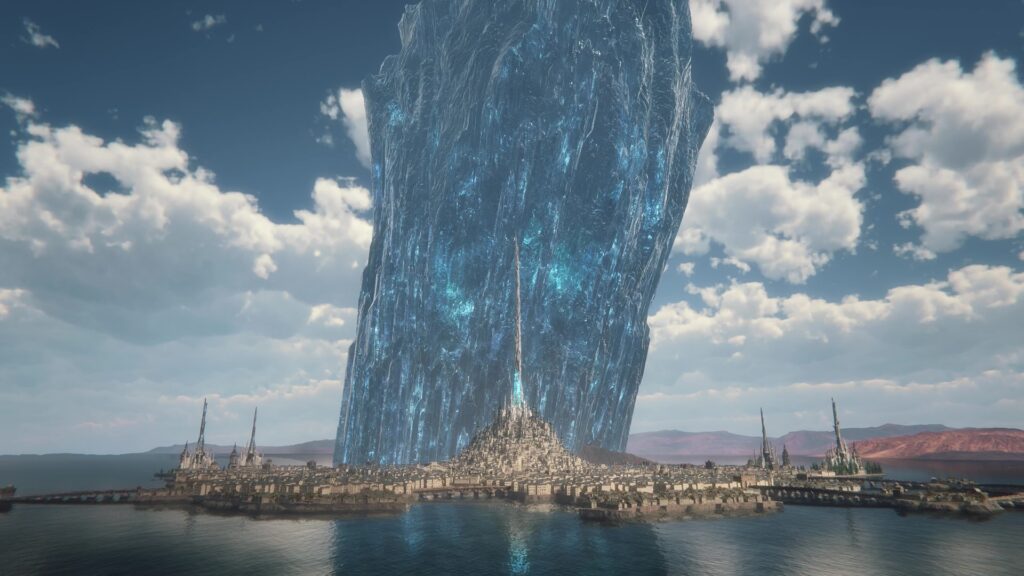 The Dominion city in Final Fantasy 16