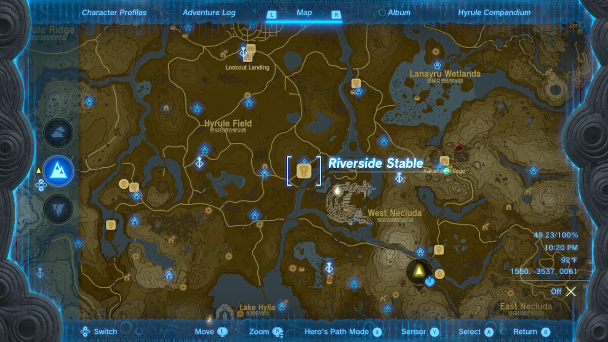 Tears of the Kingdom: Where To Find All Horse Stables | Map Locations ...
