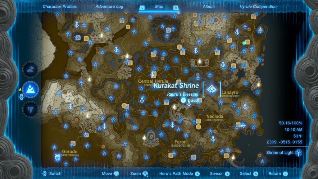 Zelda Breath of the Wild 120 shrines locations (map link in description) 