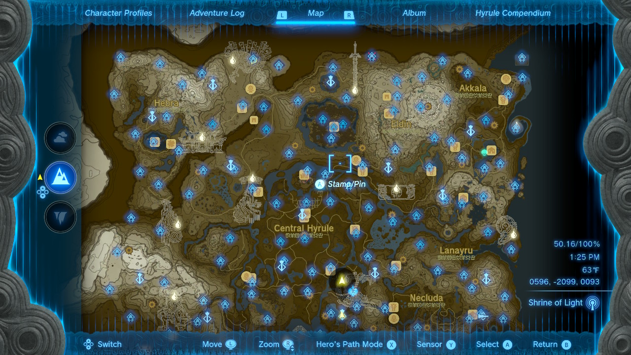 Breath of the Wild All 120 Shrine Locations (Legend of Zelda) 