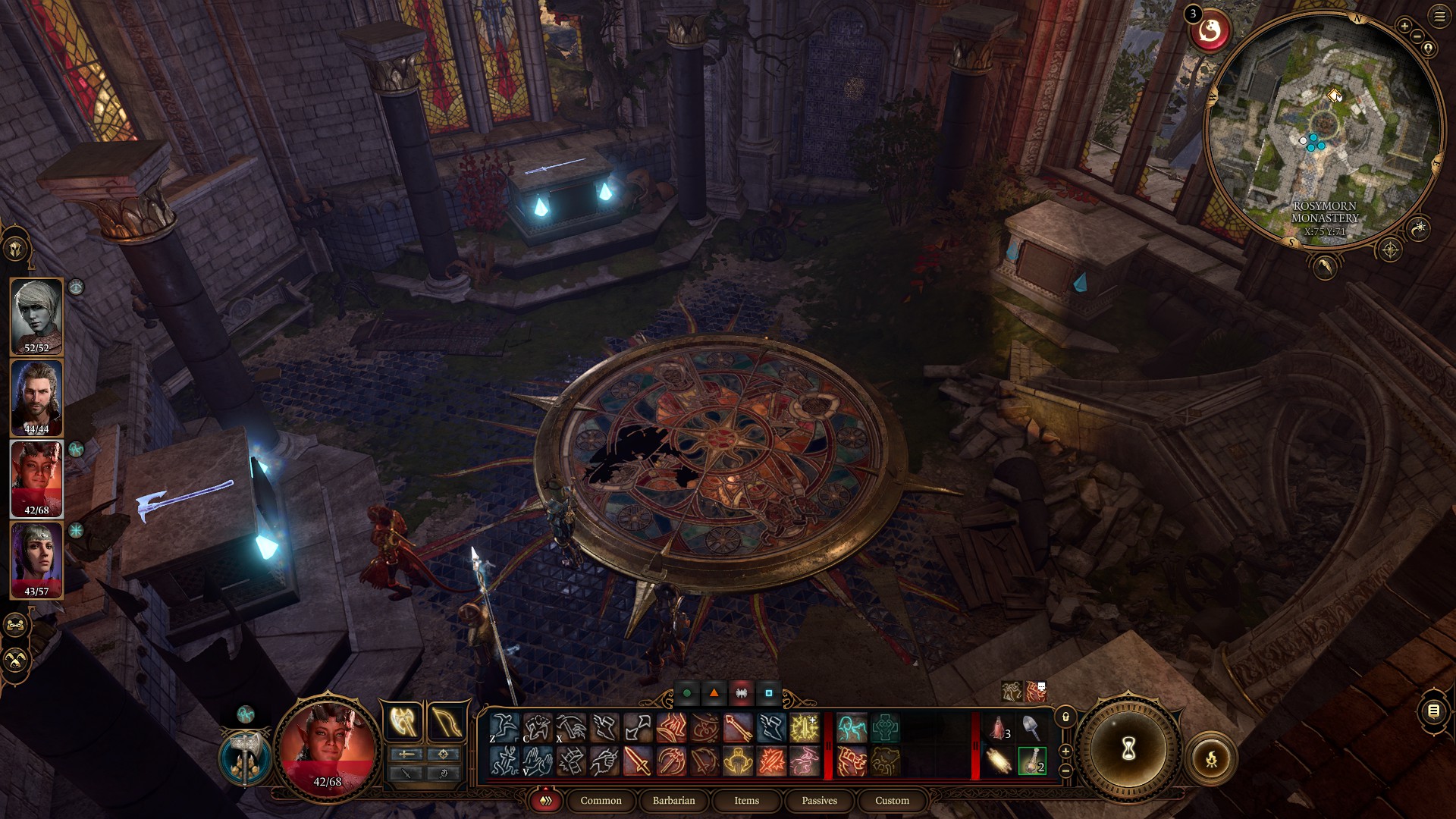 Baldur's Gate 3: Monastery Puzzle Solution | Blood of Lathander ...