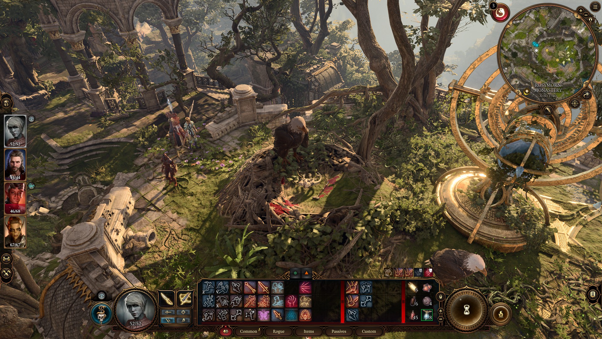 Baldur's Gate 3: Monastery Puzzle Solution | Blood of Lathander ...