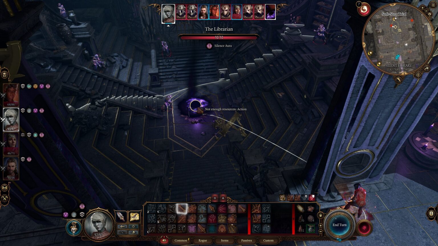 Baldur's Gate 3: Solve Silent Library & Beat Balthazar | Gauntlet of ...