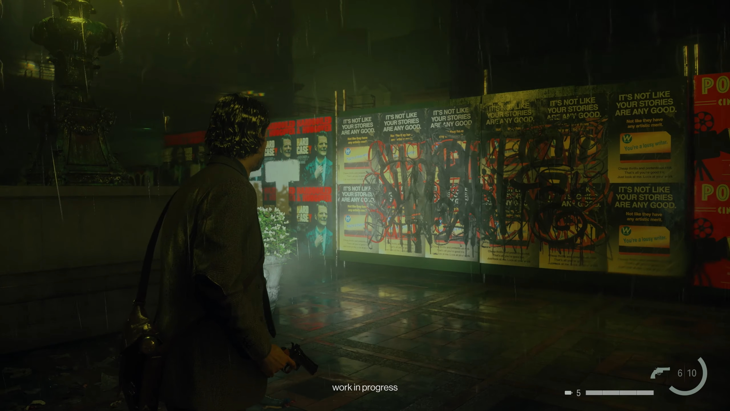 Alan Wake 2 Behind The Scenes Footage Highlights The Dark Place Gameranx