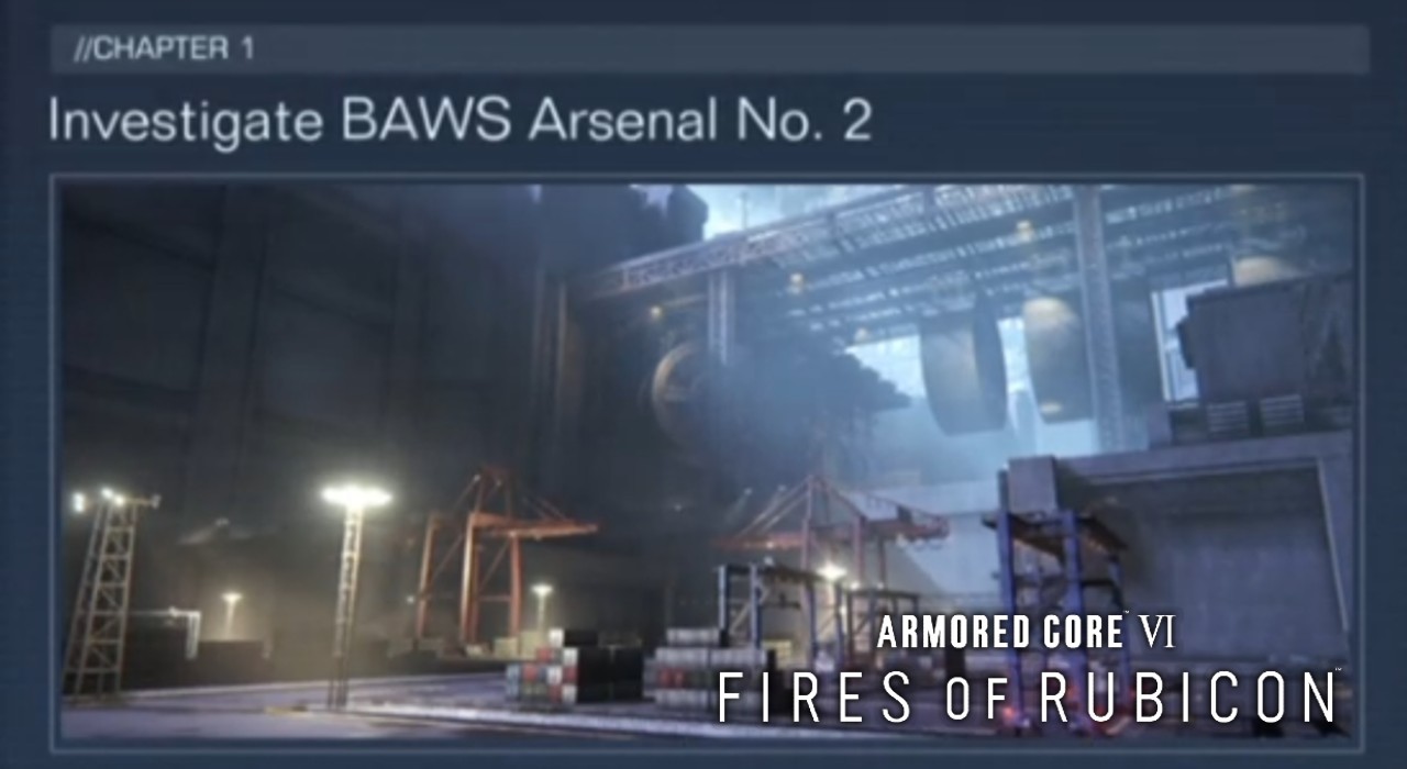 Armored Core 6: Fires of Rubicon - Investigate BAWS Arsenal No. 2