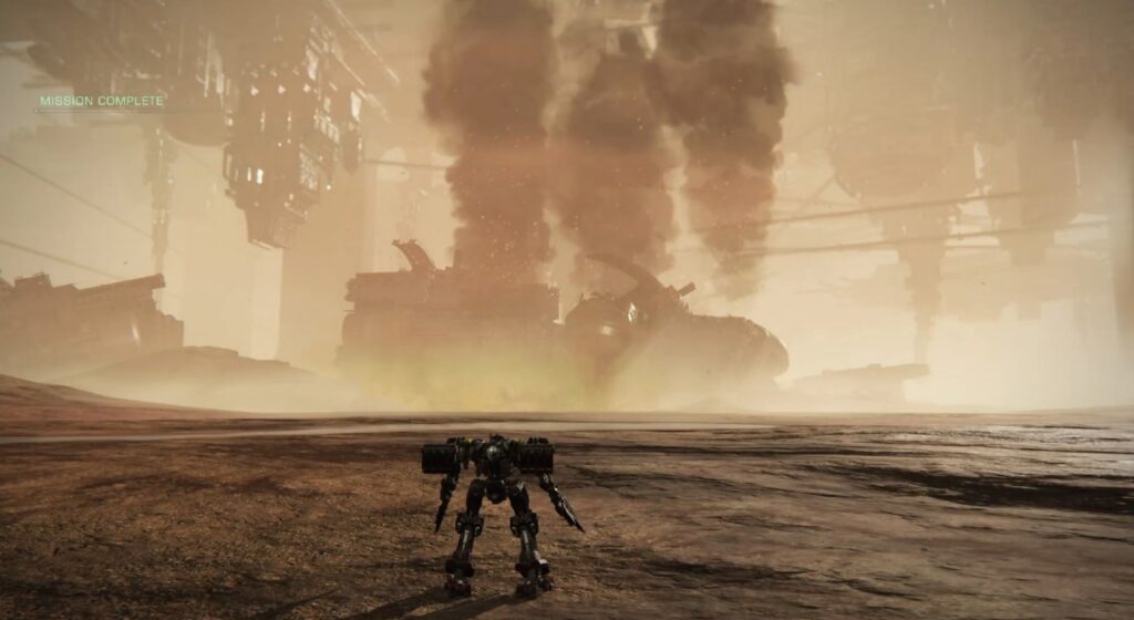 armored core 6 destroy the mining ship walkthrough