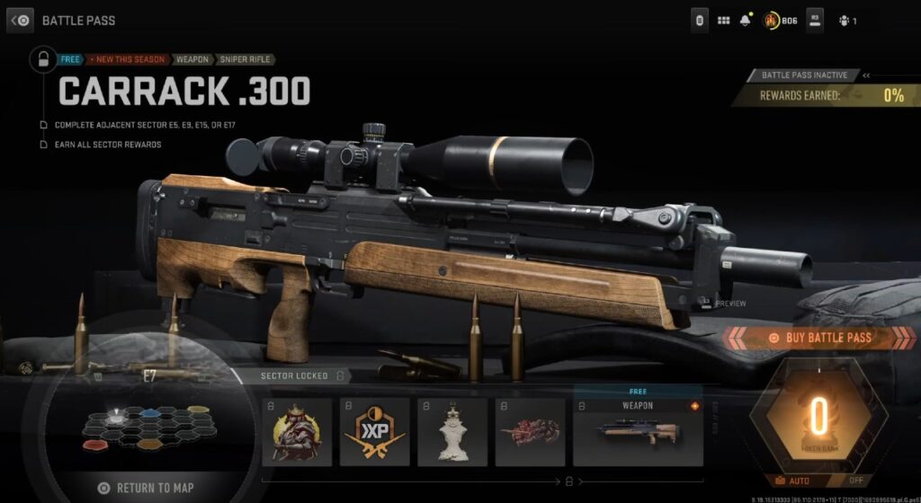 the *NEW* Carrack .300 Sniper in Modern Warfare 2 🔥 #modernwarfare2 #