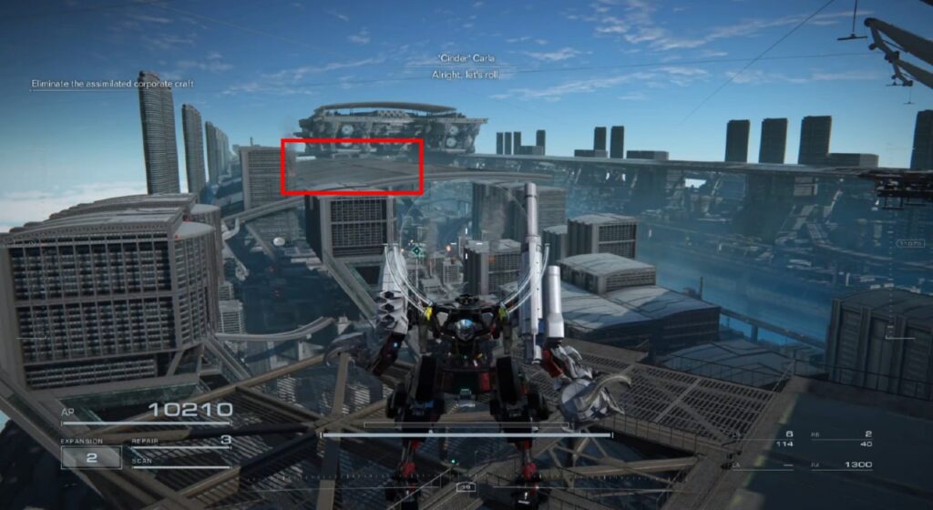 armored core 6 intercept the corporate forces walkthrough