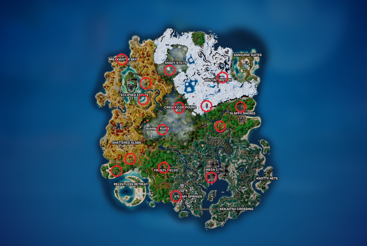 Fortnite: All NPC Locations | Chapter 4 Season 4 - Gameranx