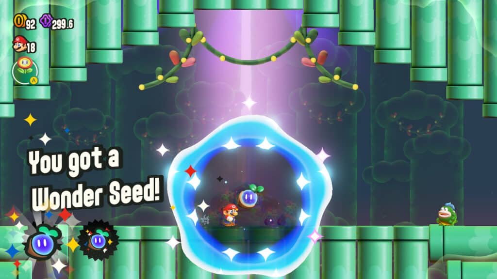 How to get the Wonder Seeds in Angry Spikes and Sinkin' Pipes in