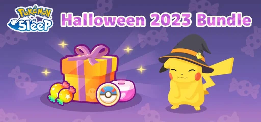 pokemon sleep halloween 2023 bundles prices and contents