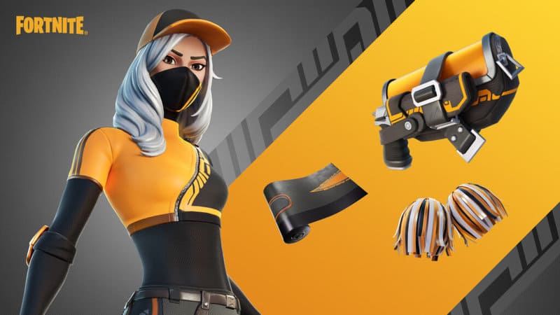 fortnite runway racer free skin and cosmetics