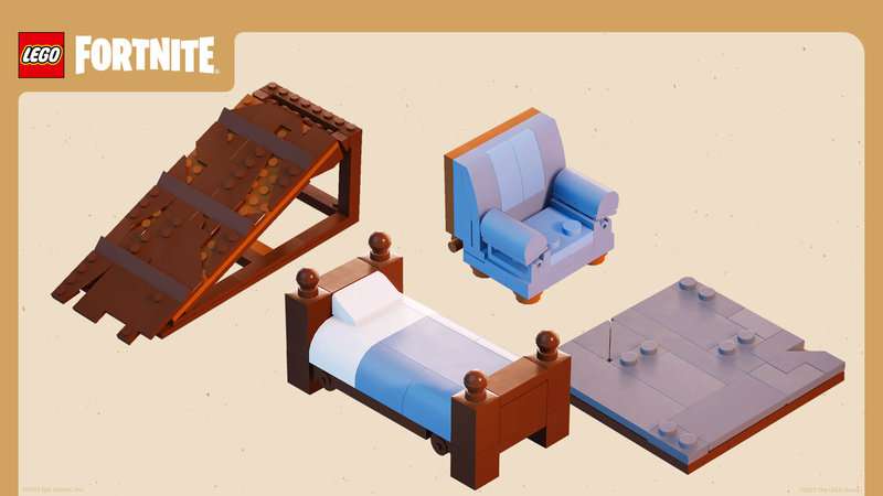 LEGO Fortnite: How to Craft a Bed and Sleep - Gameranx