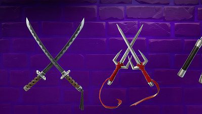 fortnite how to get tmnt mythic weapons