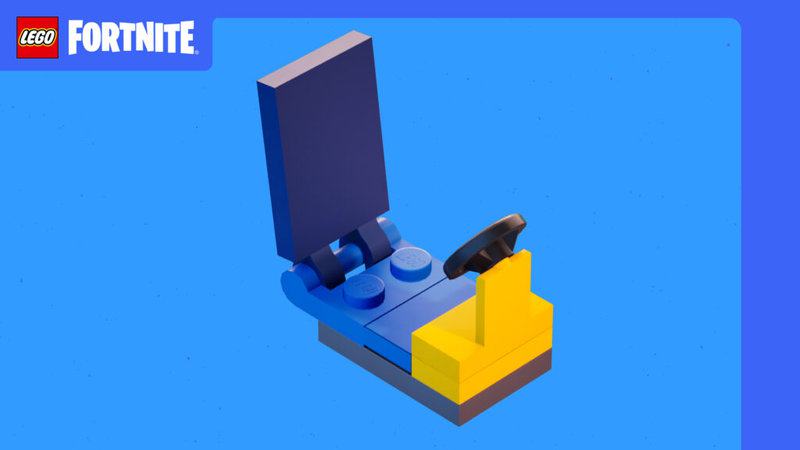 lego fortnite how to craft a driver's seat