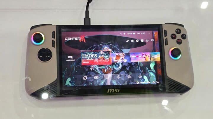 MSI Claw 8 AI + Is The 1st Windows Gaming Handheld On Intel's Lunar ...