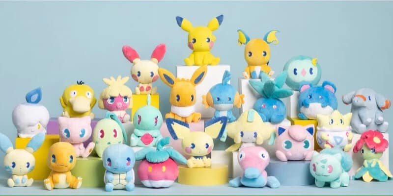 Pokemon Soda Pop Plushies