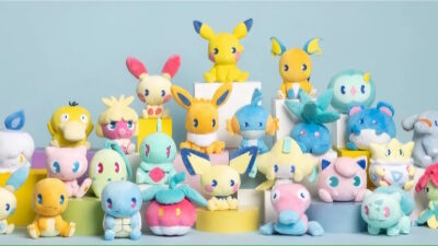 Pokemon Soda Pop Plushies