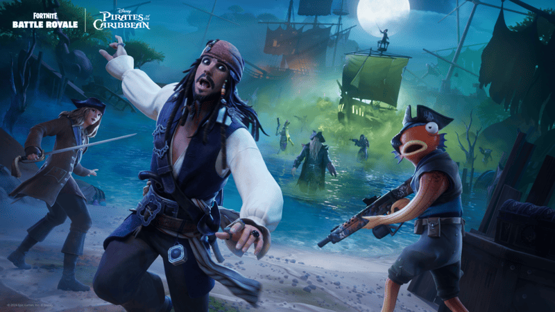 fortnite jack sparrow NPC location