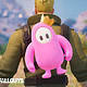 fortnite fall guys pink plushie back bling rewards