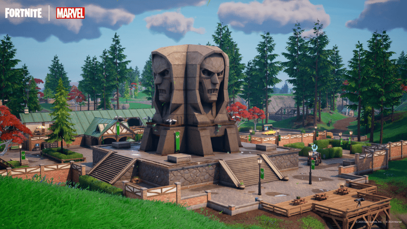 fortnite doctor doom and avengers chests locations