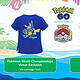 pokemon go world championship 2024 T-shirts blue and white