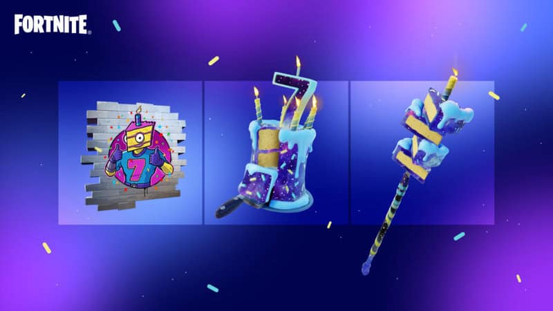 fortnite seventh birthday quests and rewards